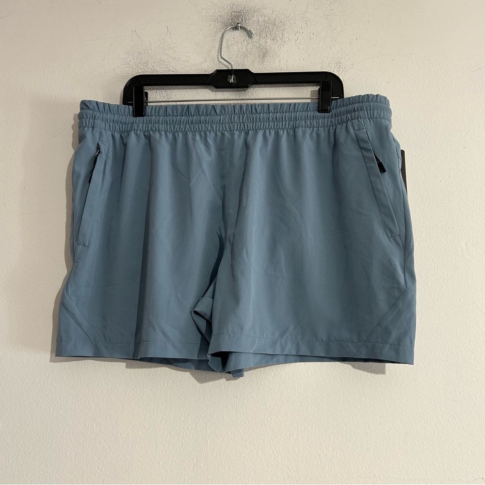 Motion Tempo 5" Athletic Shorts Blue Size XL Workout Gym Running Casual